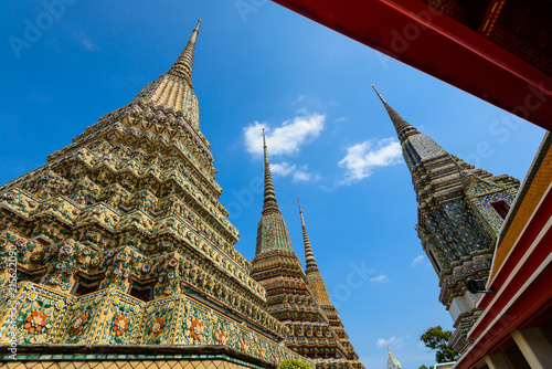 Wat Pho or Wat Phra Chetuphon Vimolmangklararm Rajwaramahaviharn is one of Bangkok's oldest temples, it is on Rattanakosin Island, directly south of the Grand Palace. photo