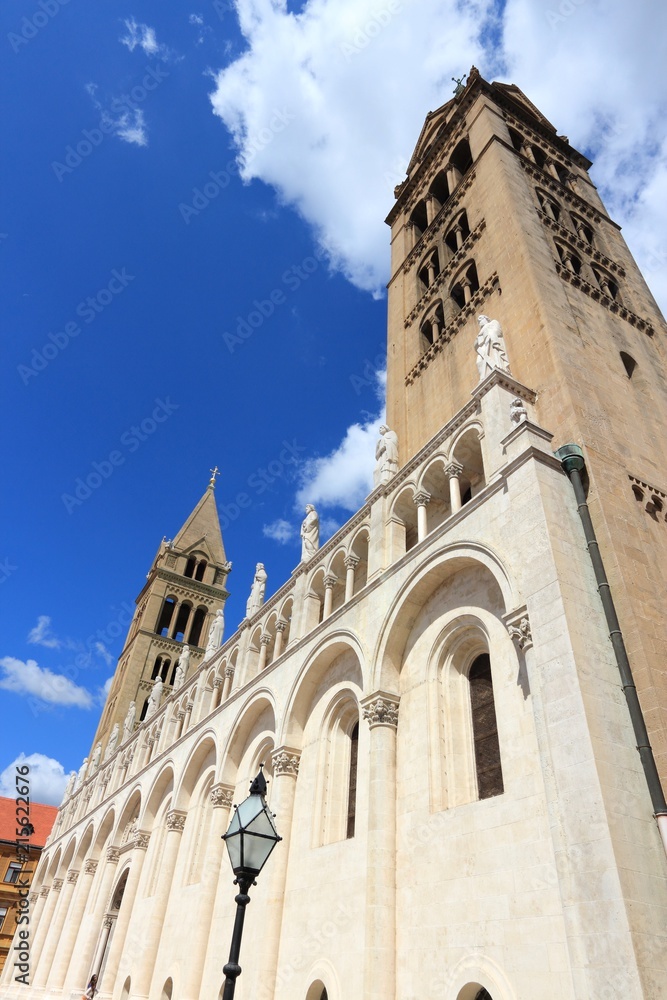 Fototapeta premium Cathedral in Pecs