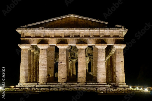 Paestum Night Temples