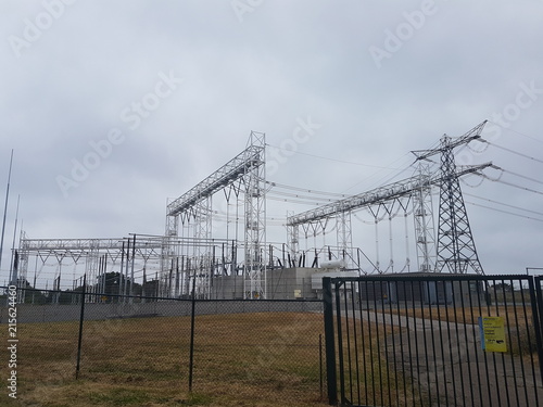 Power and distribution station in Hoek van Holland to connect the Maasvlakte under the water