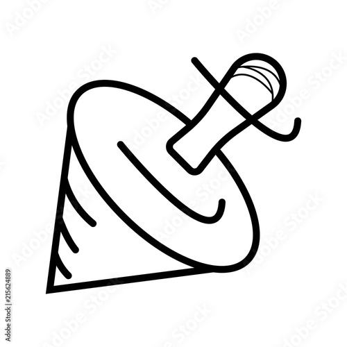 Spinning top icon