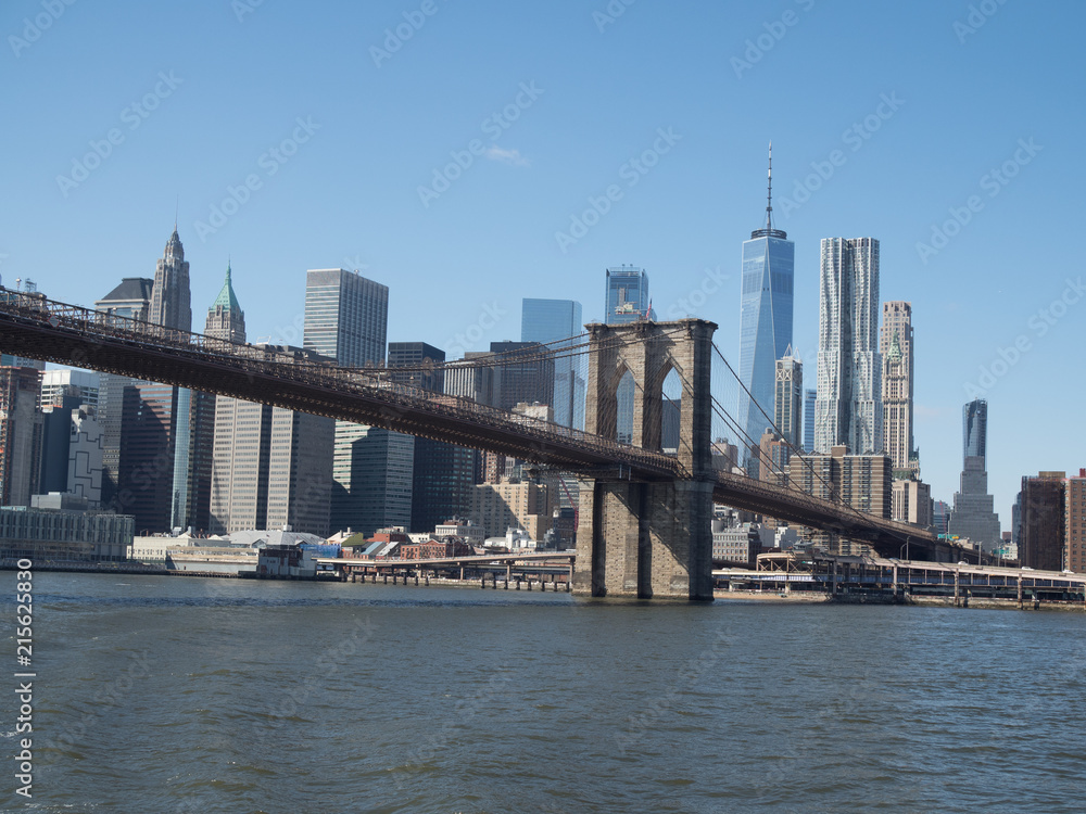 New York City and Brooklyn Bridge ニューヨーク ブルックリンブリッジ