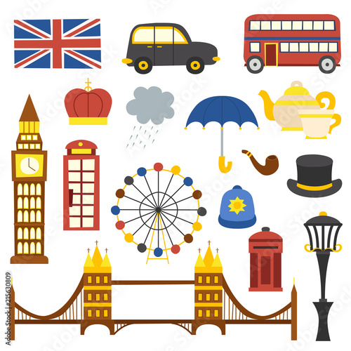 Vector London icons