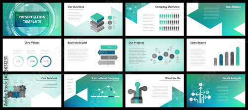 Business presentation templates