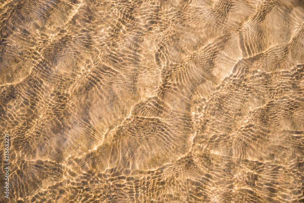 Sand background texture under water