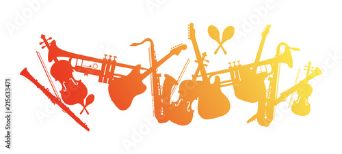 musica, strumenti, orchestra, concerto