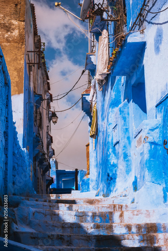 Chefchaouen Blue city of Morocco © Kotangens