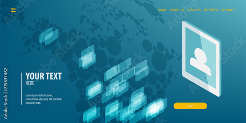 Data connection isometric technology