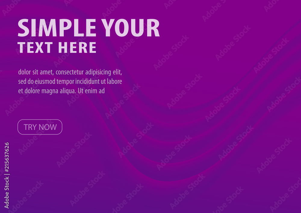 Wavy geometric background. Ultra Violet Trendy gradient color shapes composition. Eps10 vector. Wavy geometric background. Ultra Violet Trendy gradient color shapes composition. Eps10 vector.