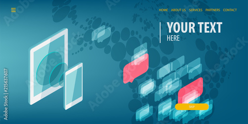 Data connection isometric technology