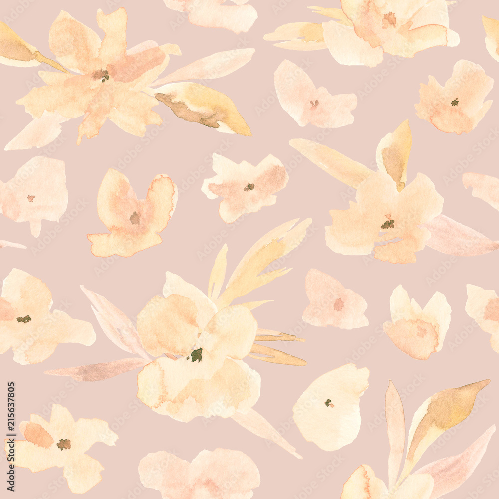 Flower seamless pattern. Flower seamless pattern.