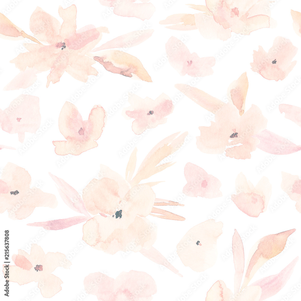 Flower seamless pattern. Flower seamless pattern.