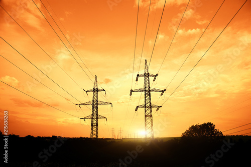 High-voltage networks © Olexandr Kucherov