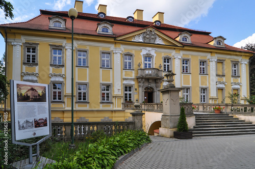 Palace in Biedrzychowice near Gryfow Slaski Poland photo