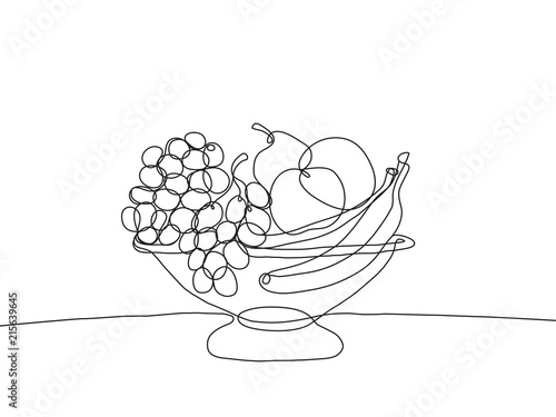 still life of fruits