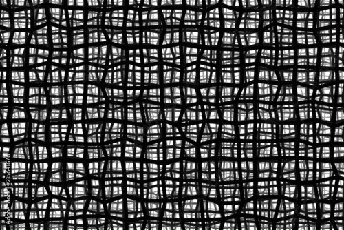 Seamless multi layer pattern with irregular rectangular network imitating tonal perspective and depth