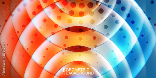 Geometric colorful abstract background