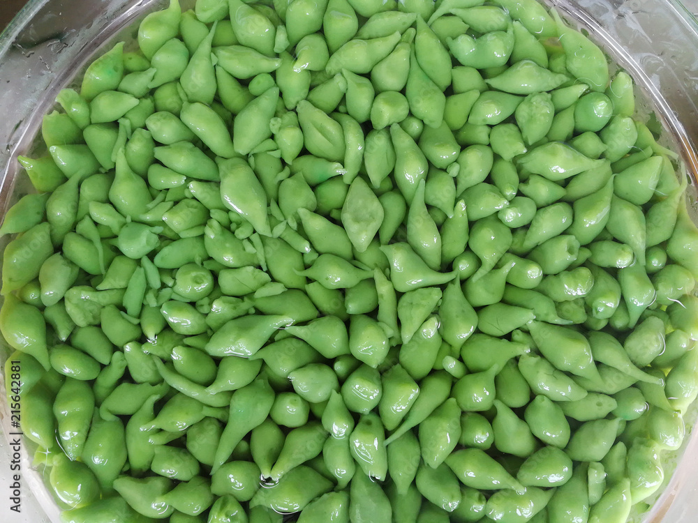 Thailand popular dessert called Lod Chong Thailand popular dessert called Lod Chong