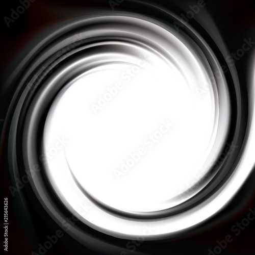 Vector black backdrop of swirling texture