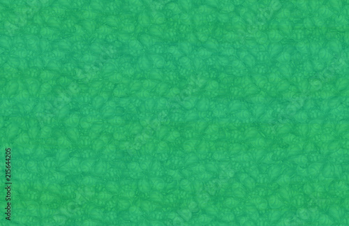 cartoon background with green leafs - illustration for children
