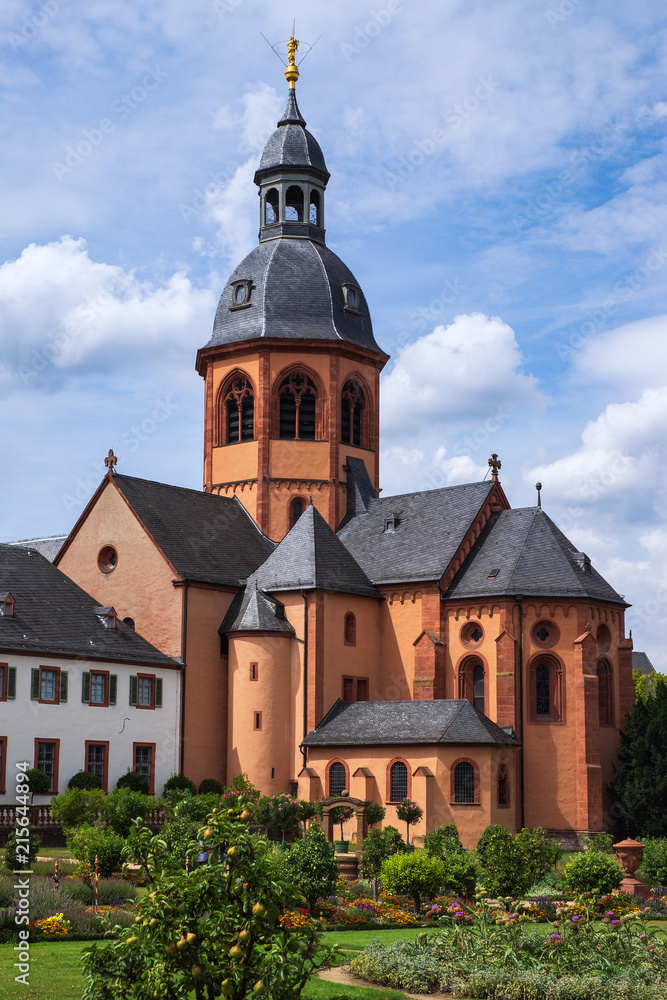 Obraz premium Die Einhardsbasilika in Seligenstadt