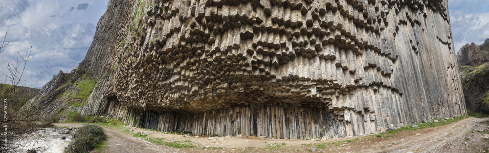 basalt cliffs of Armenia