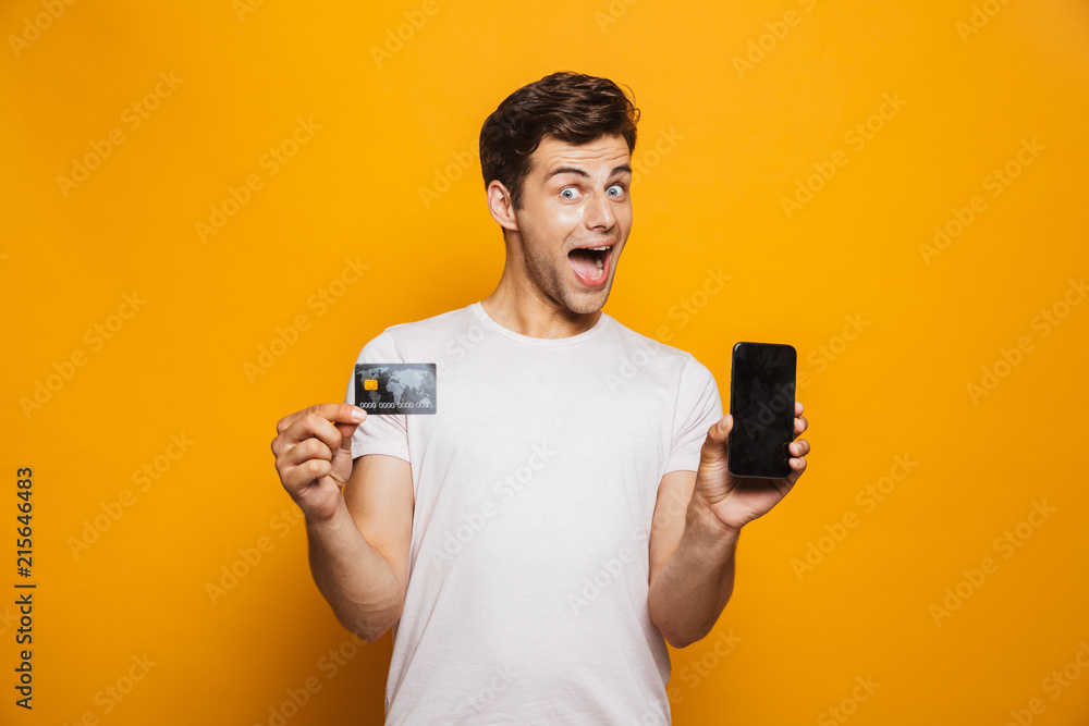 Portrait of a cheerful young man Portrait of a cheerful young man