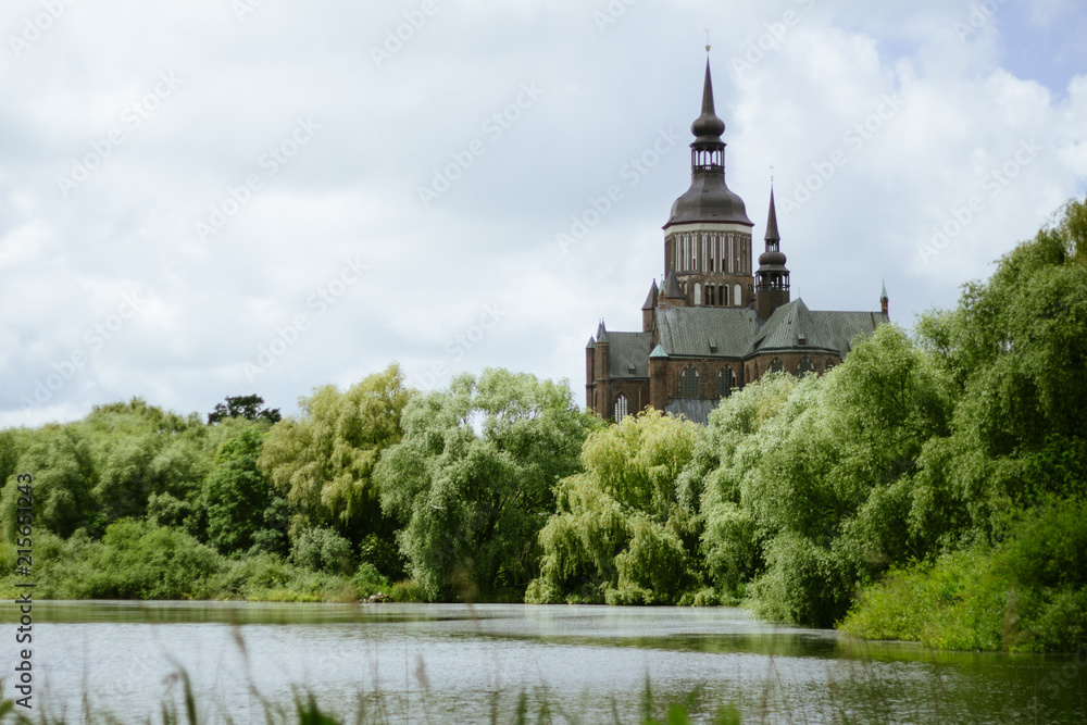 Old Cathedral in German city