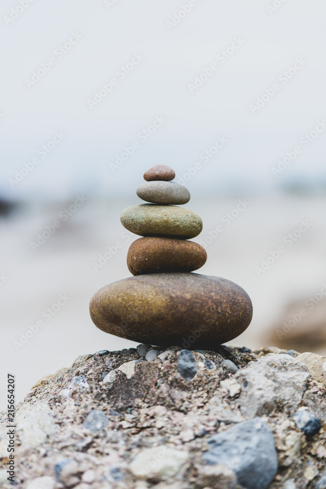 Stack of stones. Symbol of balance. Stack of stones. Symbol of balance.