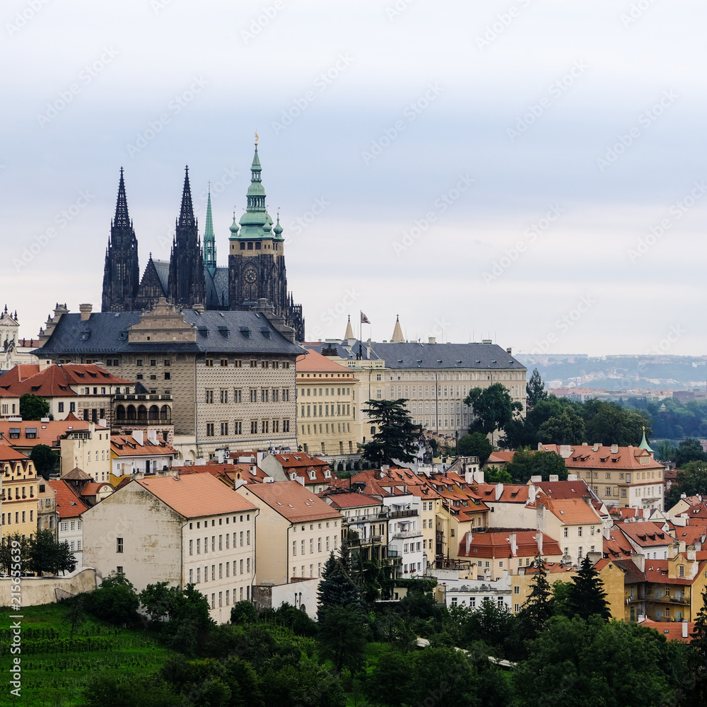 View of Prague Castle and St. Vitus Cathedral, Prague