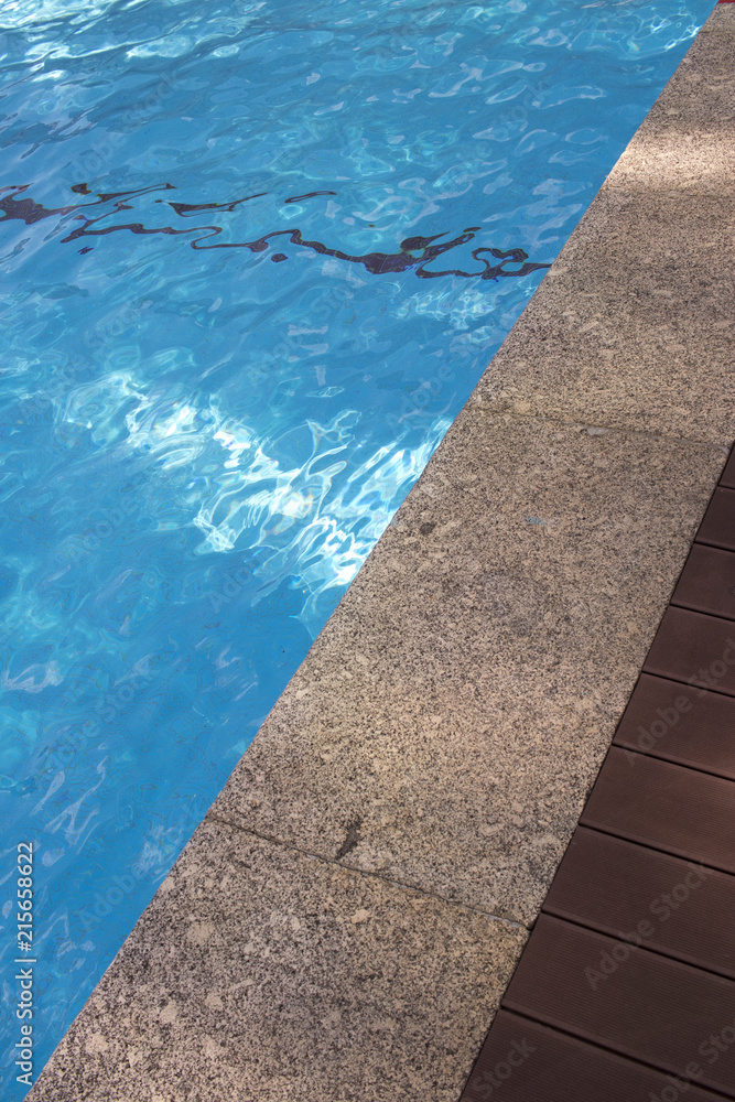 Obraz premium Summer outdoor swimming pool