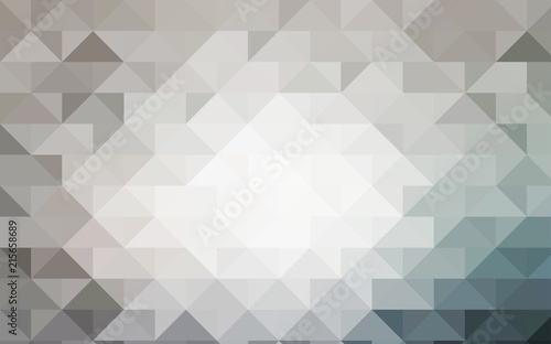 Light Gray vector polygon abstract template.