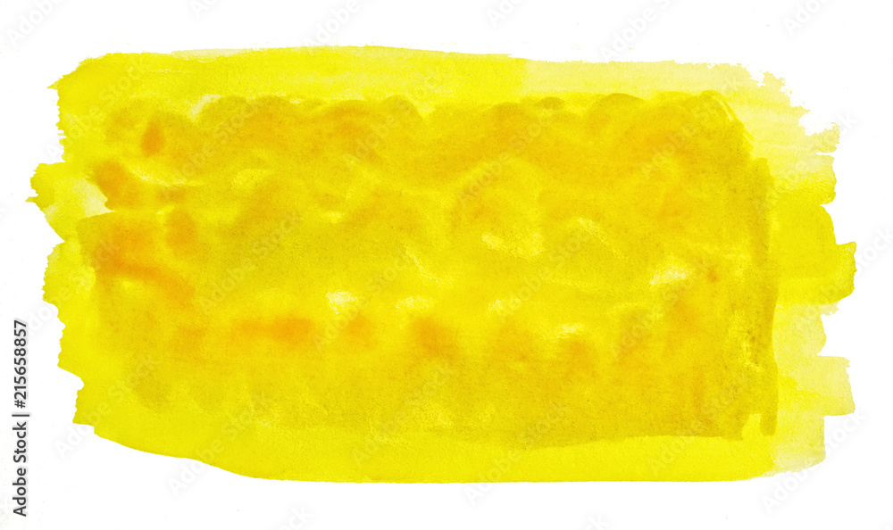 Bright yellow watercolor abstract background, spot, splash of paint, blot, divorce. Vintage pattern for different design and decoration. Bright yellow watercolor abstract background, spot, splash of paint, blot, divorce. Vintage pattern for different design and decoration.