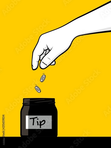 Customer tipping