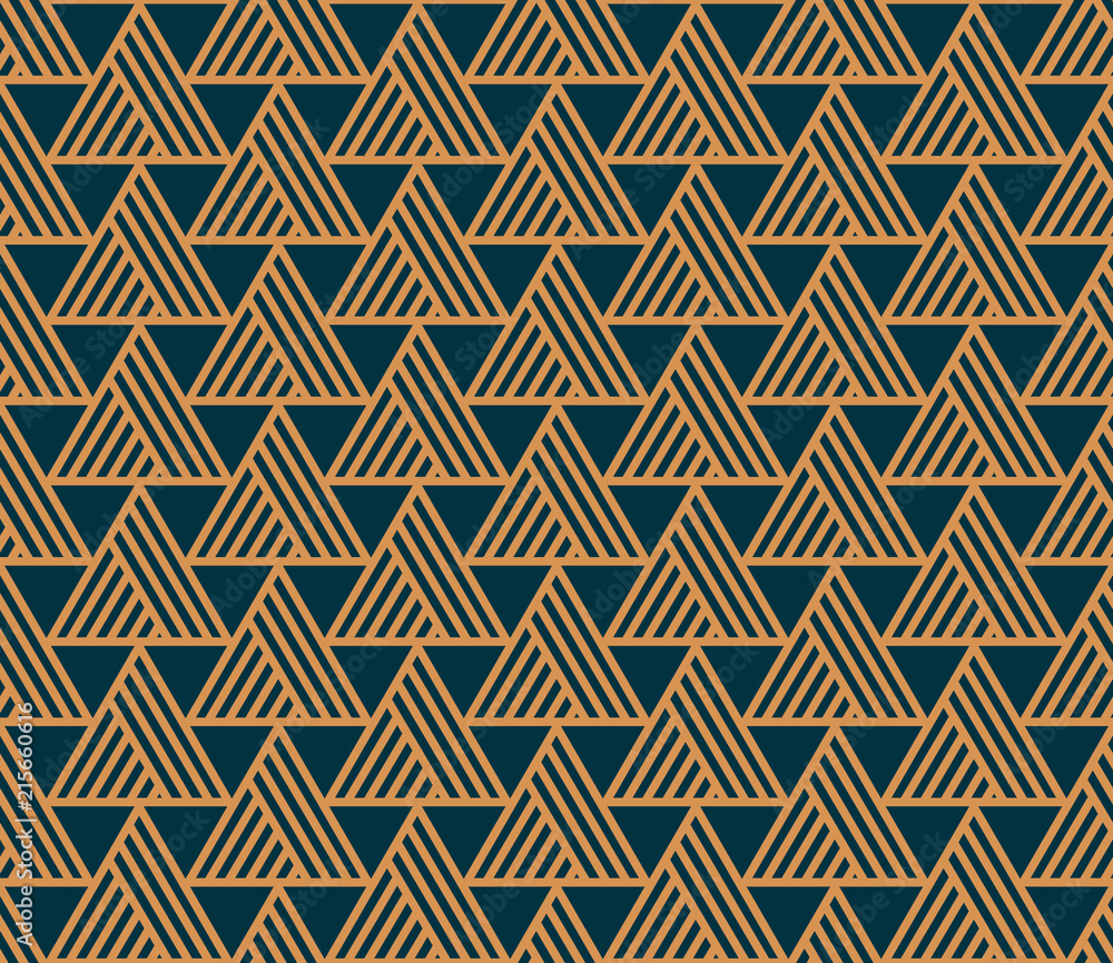 Vector seamless pattern. Modern stylish abstract texture. Repeating geometric tiles from striped elements Vector seamless pattern. Modern stylish abstract texture. Repeating geometric tiles from striped elements