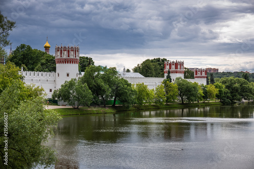 General view of the Novodevichy Convent in Moscow