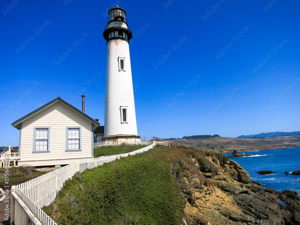 Pidgeon Point Lighthouse - Leuchturm an der kalifornischen Pazifikküste