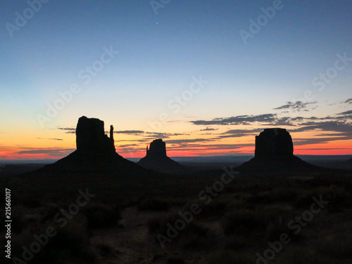 Monument Valley bei Sonnenuntergang - Marlboro County