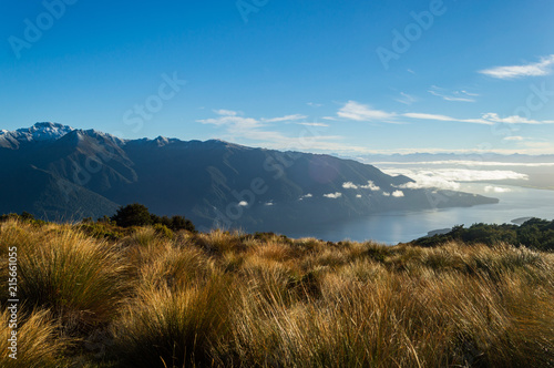 Aussicht Fjordland National Park; Neuseeland, Te Anau