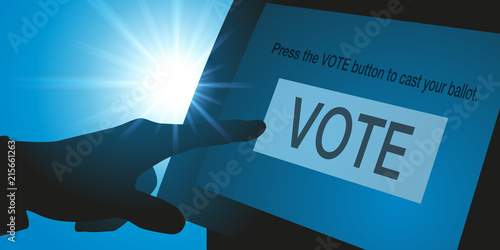 élection - américaine - voter - écran - électeur - pouvoir - politique - choisir - démocratie