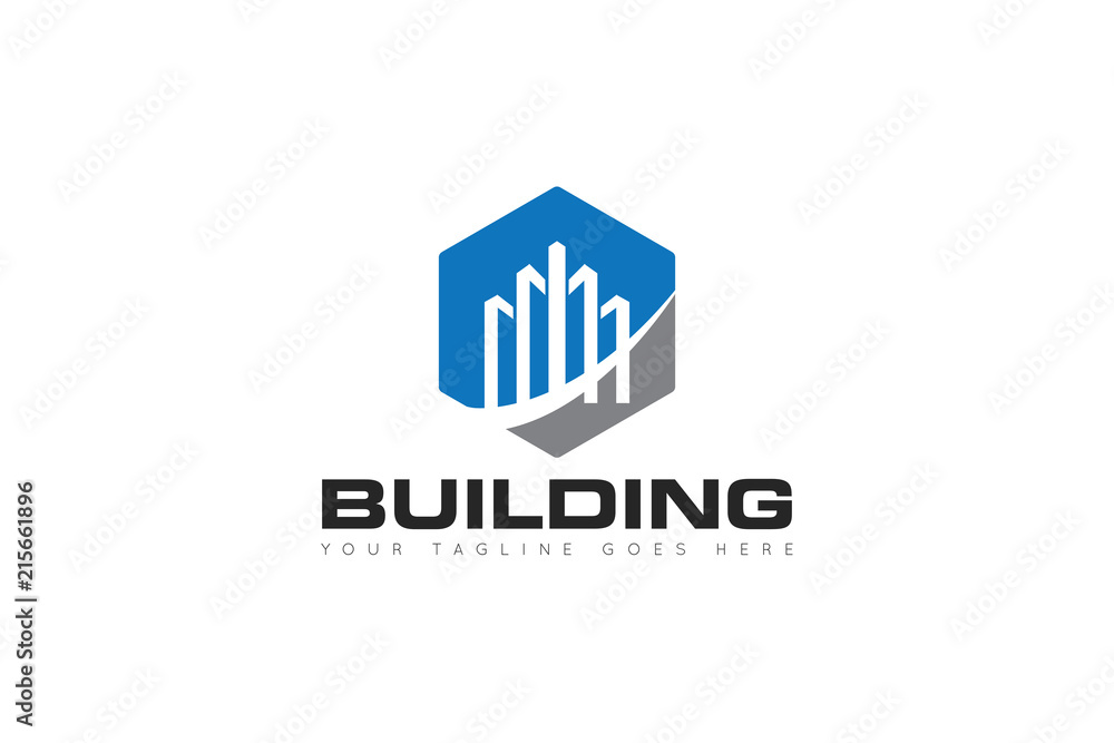 building logo and icon Vector design Template. Vector Illustrator Eps.10 building logo and icon Vector design Template. Vector Illustrator Eps.10