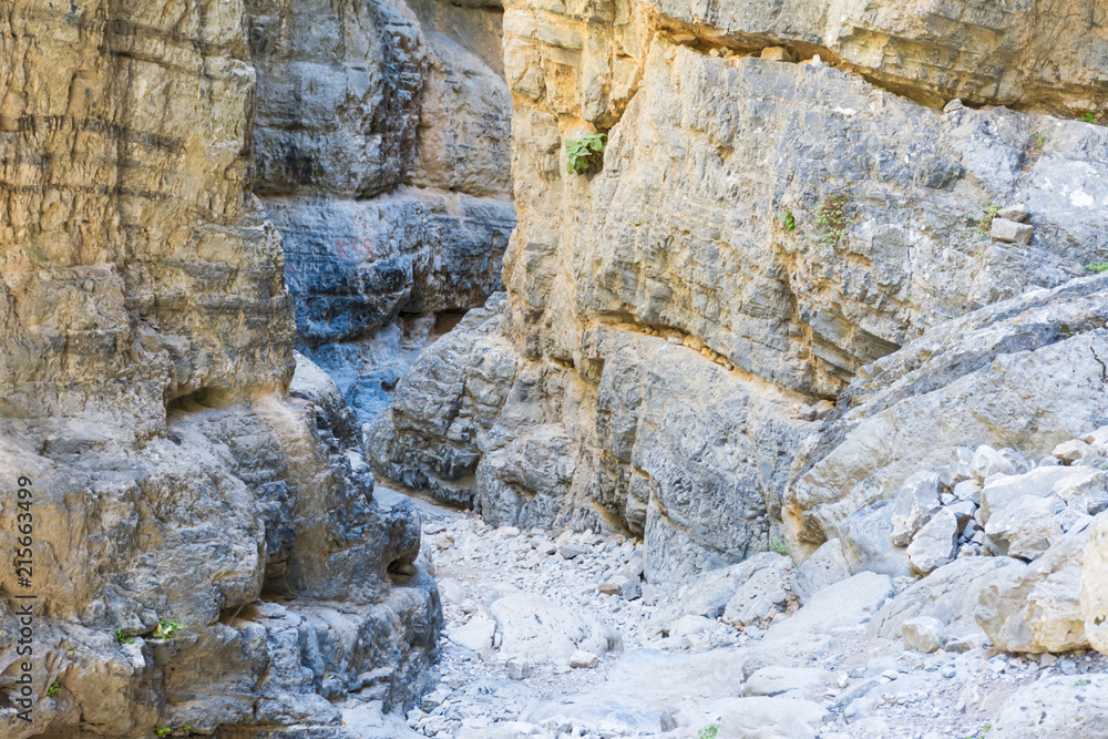 Imbros gorge in Crete	