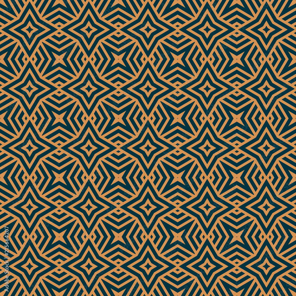Vector seamless pattern. Modern stylish abstract texture. Repeating geometric tiles from striped elements Vector seamless pattern. Modern stylish abstract texture. Repeating geometric tiles from striped elements
