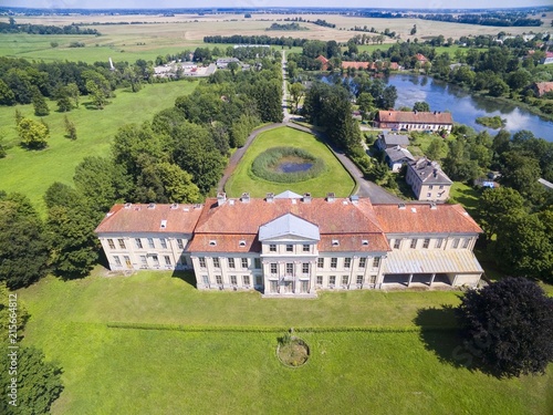 Baroque style palace in Dro...