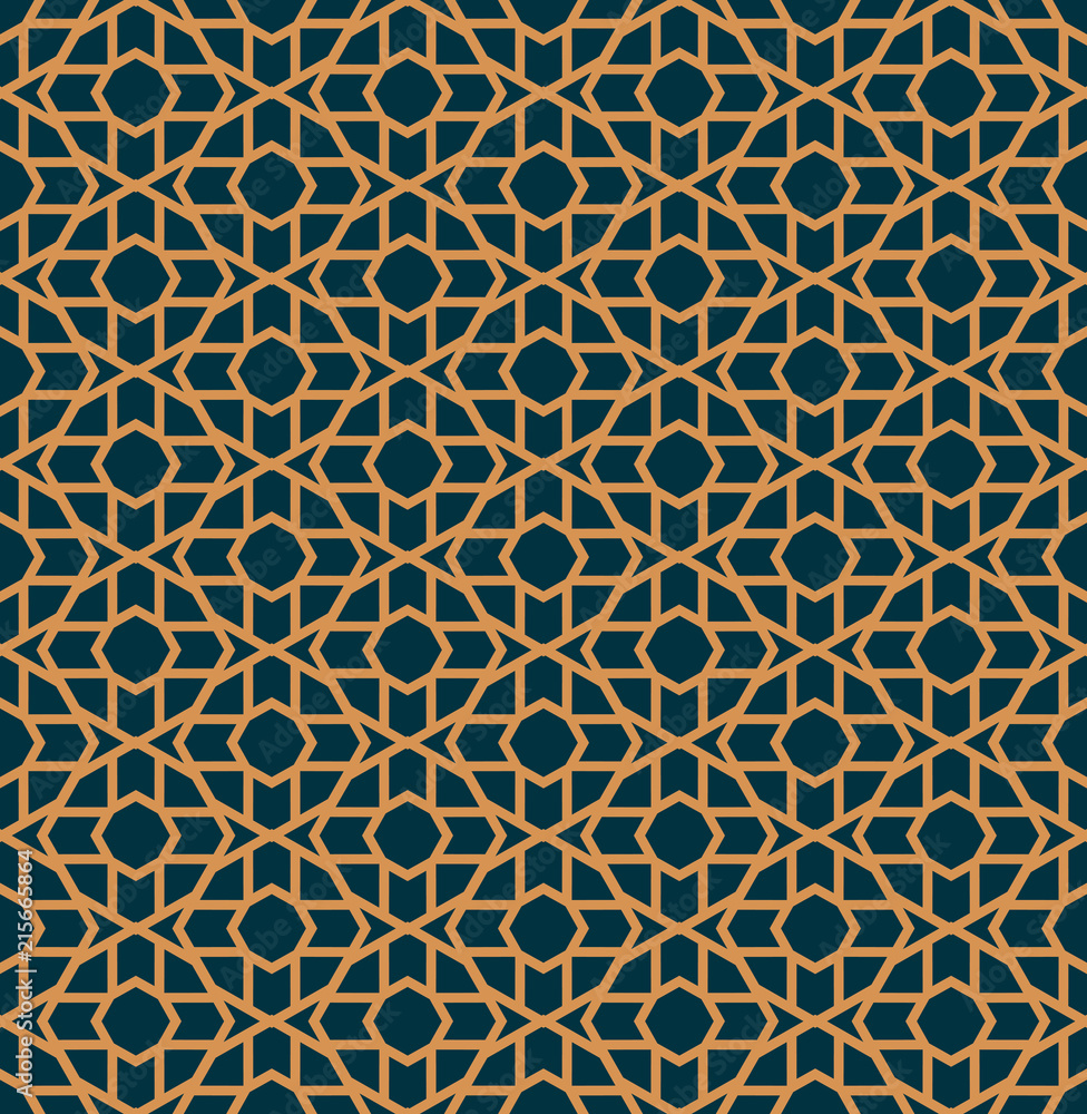 Vector seamless pattern. Modern stylish abstract texture. Repeating geometric tiles from striped elements Vector seamless pattern. Modern stylish abstract texture. Repeating geometric tiles from striped elements