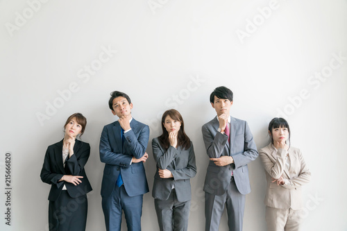 Plakat 悩むビジネス