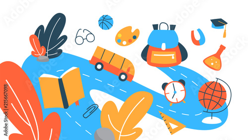 Back to school concept