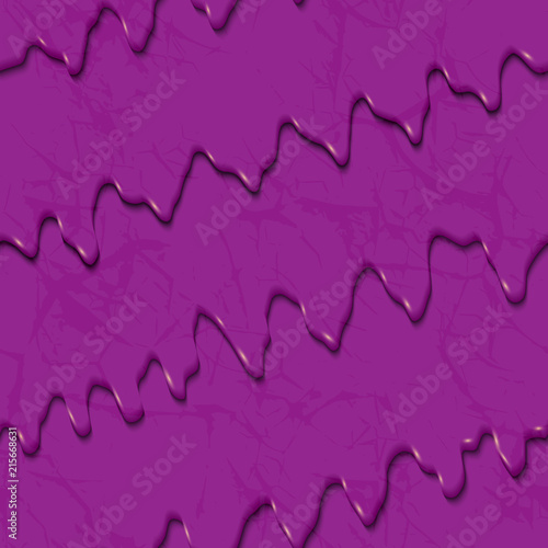 Current sweet molten soft purple glaze. Vector illustration for art design. Seamless pattern