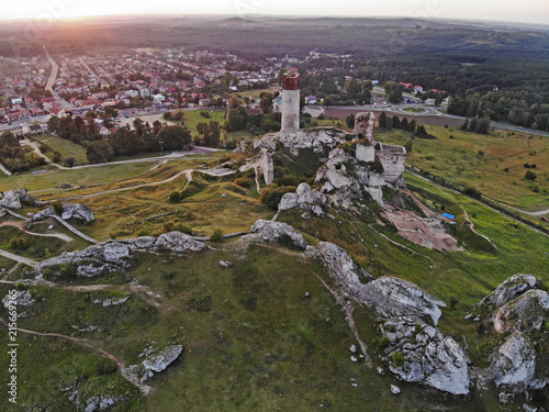 Olsztyn castle. photo