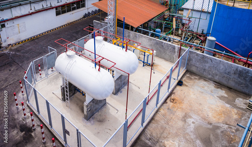 Lpg gas tank for factory